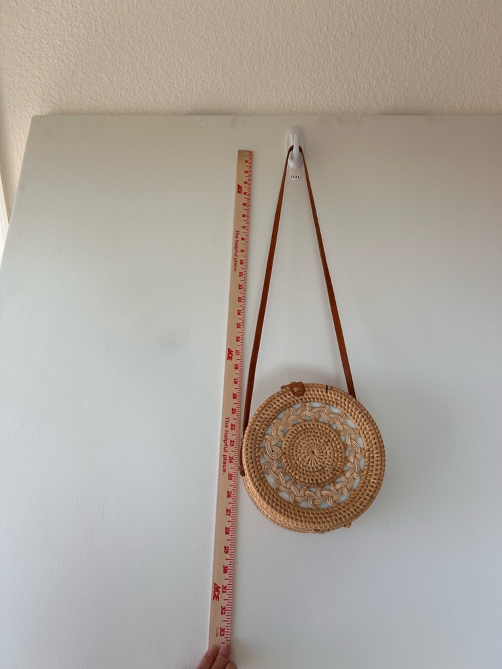 Woven Rattan Round Boho Straw Shoulder Bag Hollow Messenger
Crossbody Bags